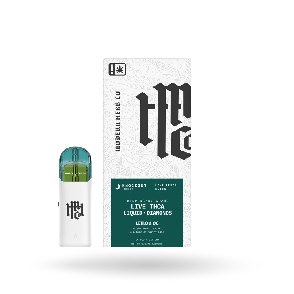 Modern Herb -Liquid Diamonds - Lemon OG (2g) Pod Starter Kit