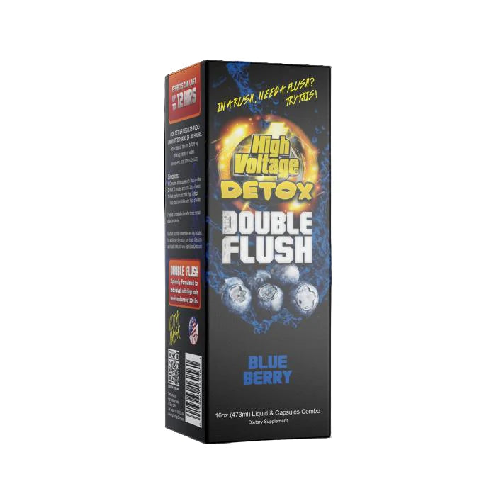 High Voltage Detox Double Flush Blueberry