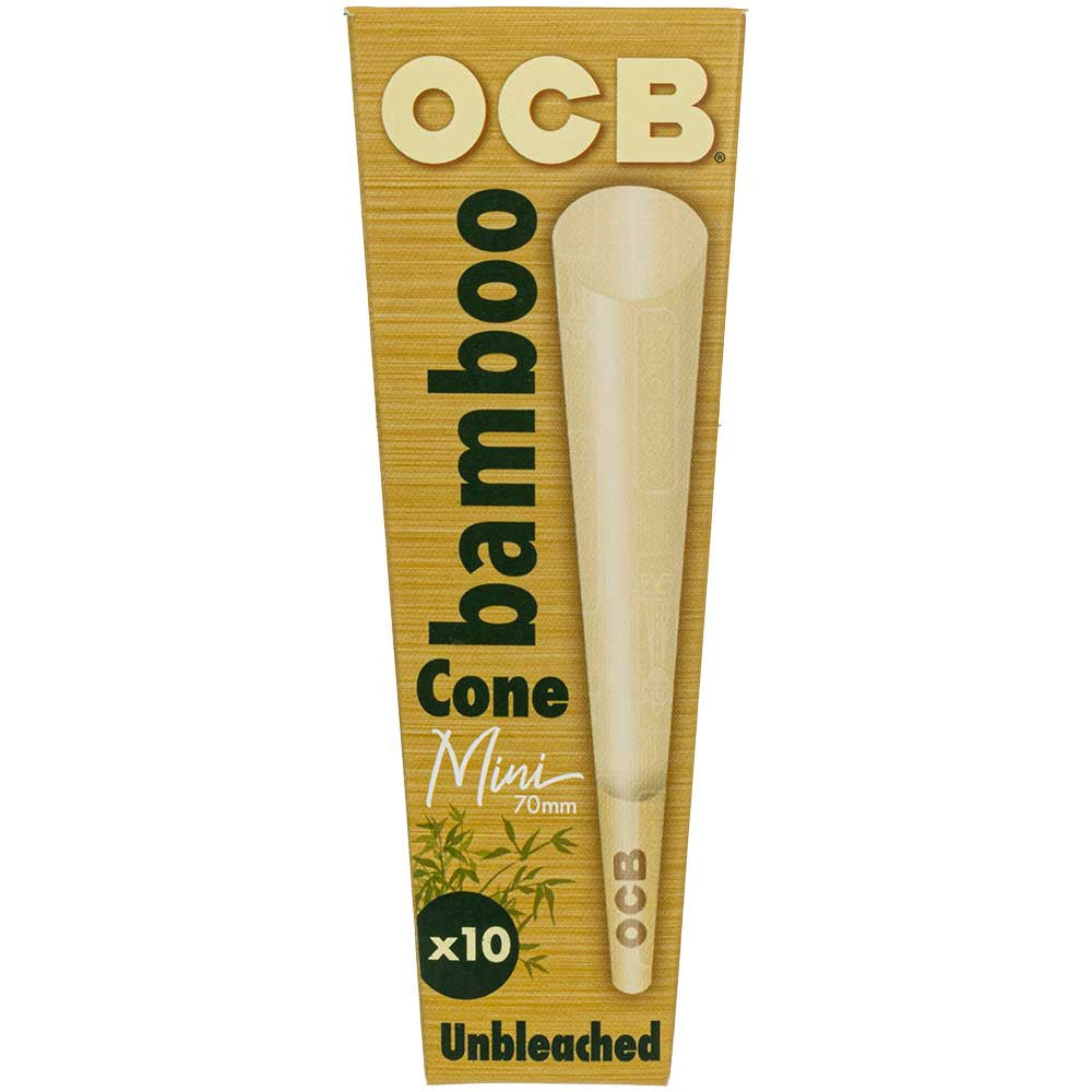 OCB Bamboo Cones Mini 70mm x10