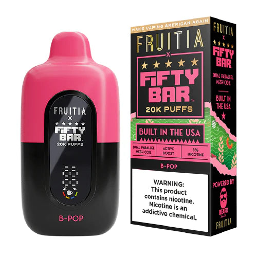 Fifty Bar 20k Puffs Berry Pop