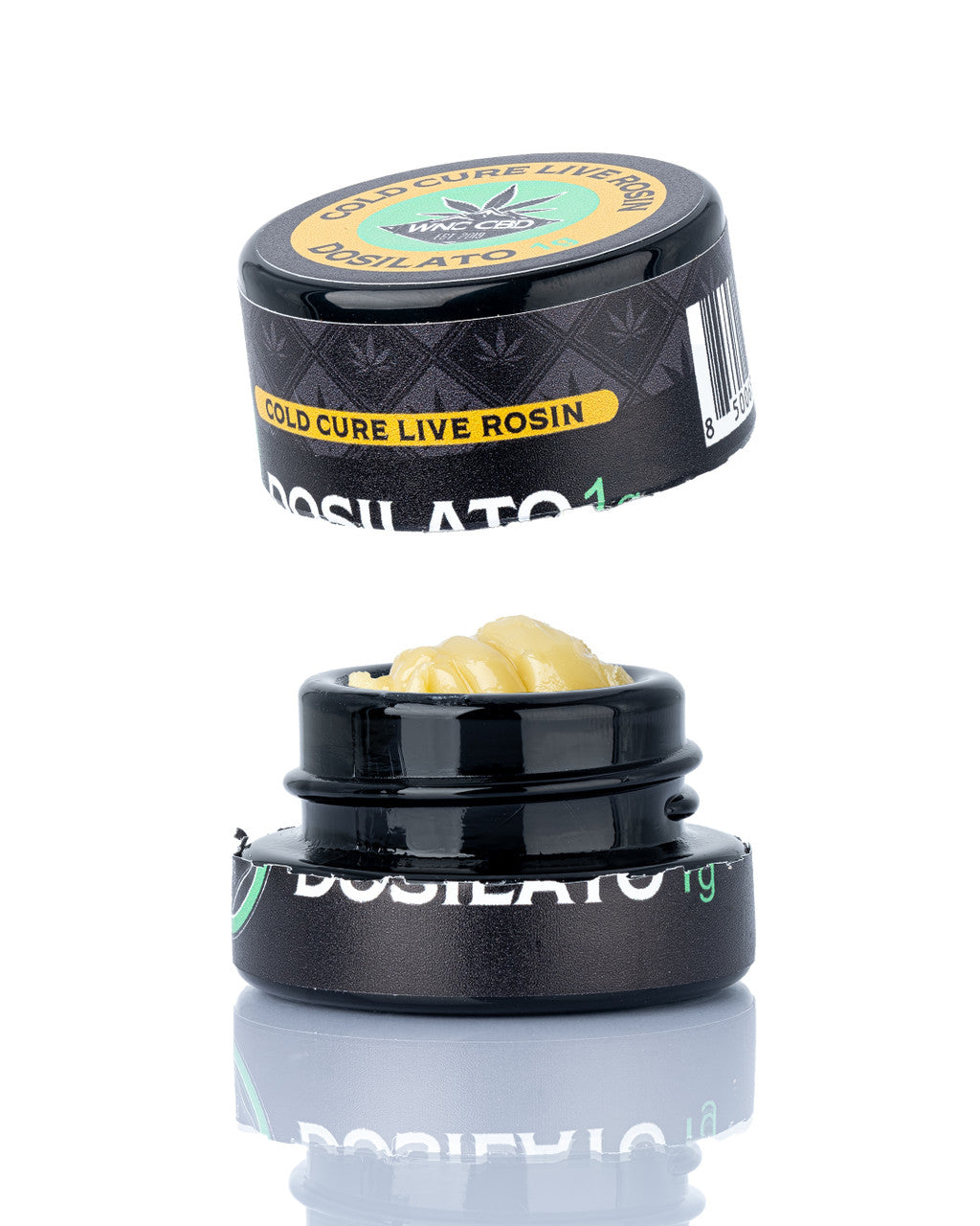 WNC CBD THCA Cold Cure Live Rosin 1g Dosilato