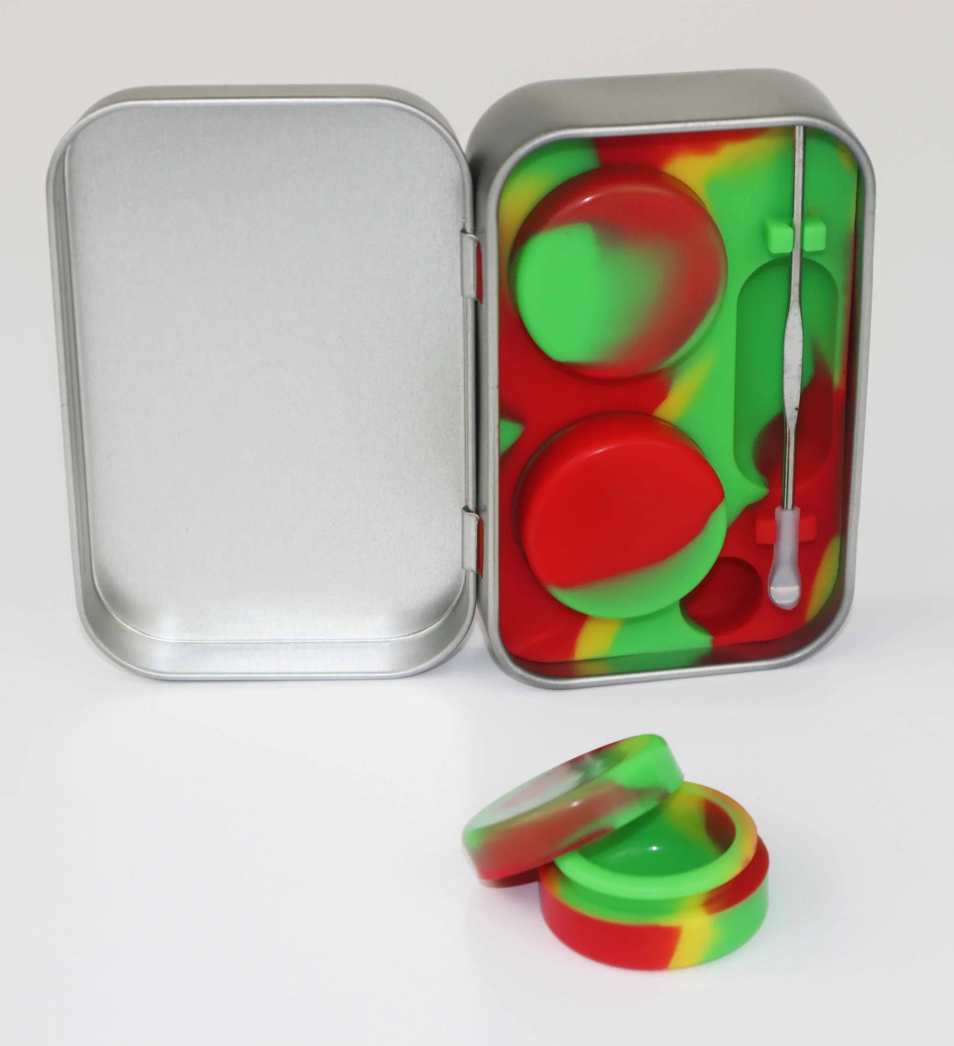 Silicon Jar Kit Container With Dab Tool