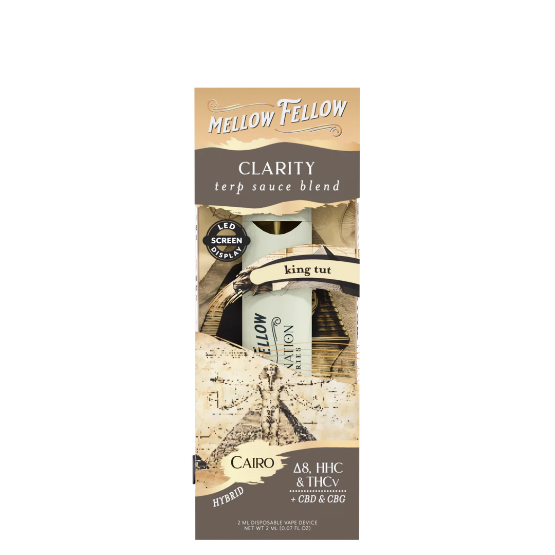 Mellow Fellow - 2ml Disposable - Clarity Blend - Cairo - King Tut