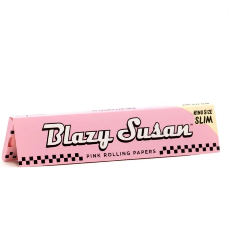 Blazy Susan King Size Slim Pink Rolling Papers