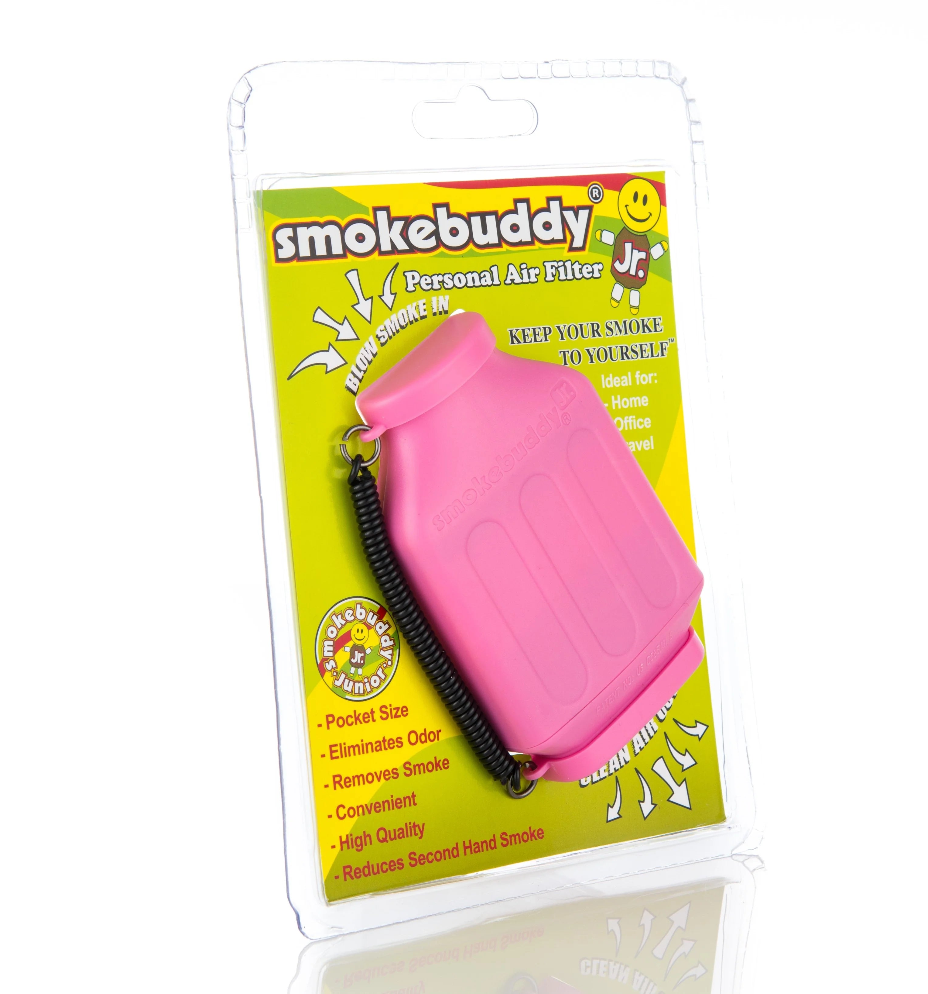 Smokebuddy Junior Personal Air Filter Pink