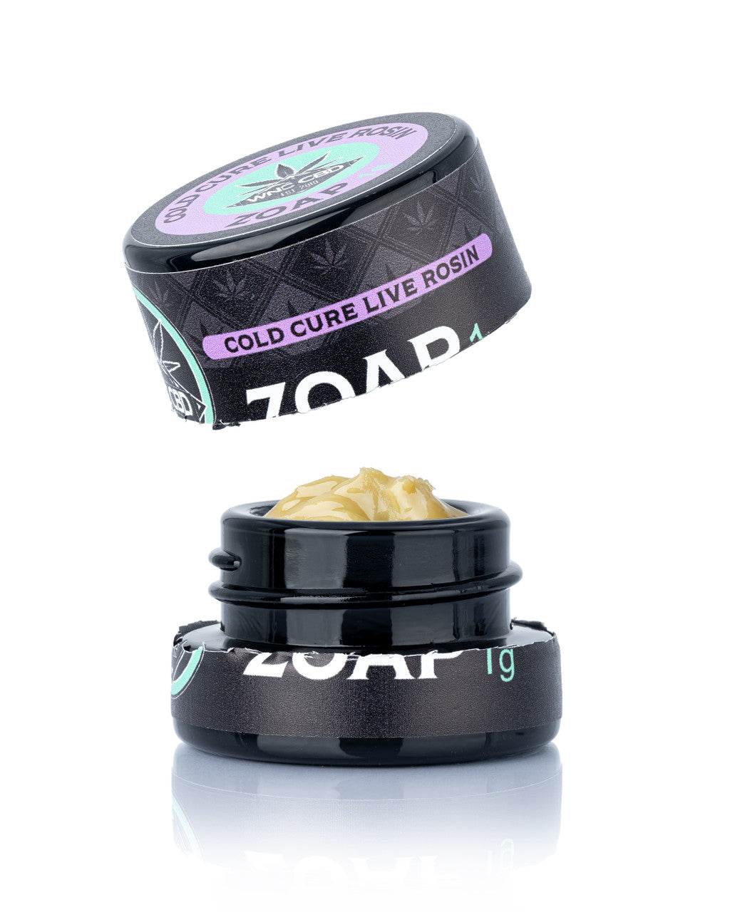 WNC CBD THCA Cold Cure Live Rosin 1g Zoap
