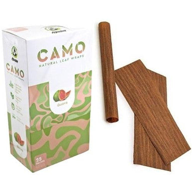 Camo Natural Leaf Wrap 5pk Guava