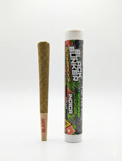 Black Bunker- Moonrocks 2G Pre-Roll (TROPICANA COOKIES) Indica