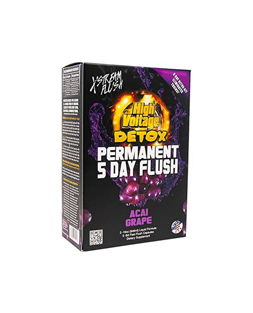 High Voltage Detox 5 Day Permanent Flush Acai Grape
