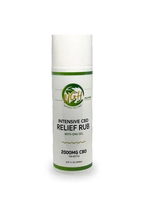 NGH Intensive CBD Relief Rub With EMU Oil 2000mg