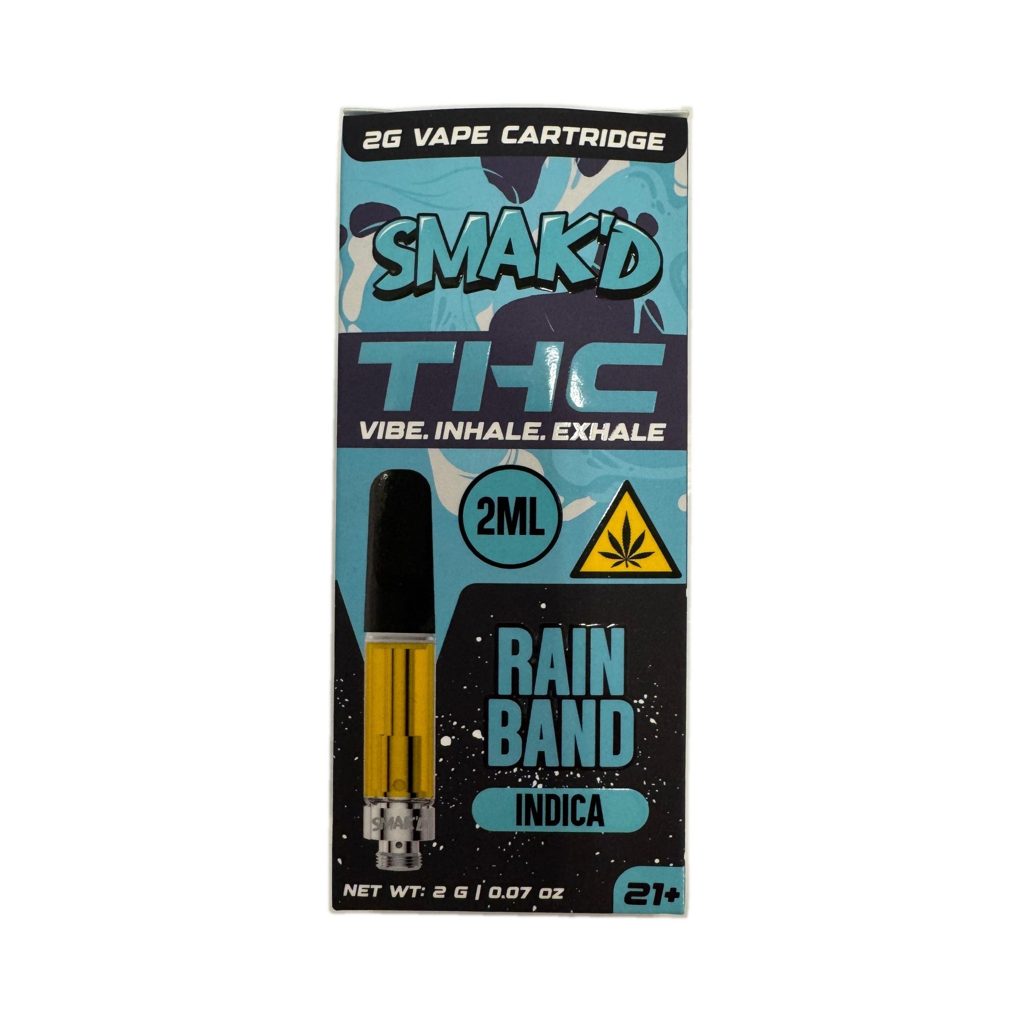 SMAK'D - Cartridge - 2ml - Rain Band (Indica)