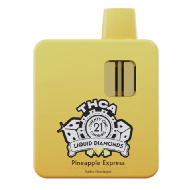 Twenty One - Disposable - 3mL - THCa - Pineapple Express (Sativa Dominant)