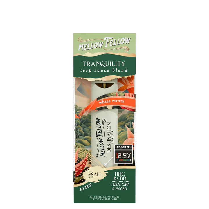 Mellow Fellow - 2ml Terp Sauce Disposable - White Runtz (H)