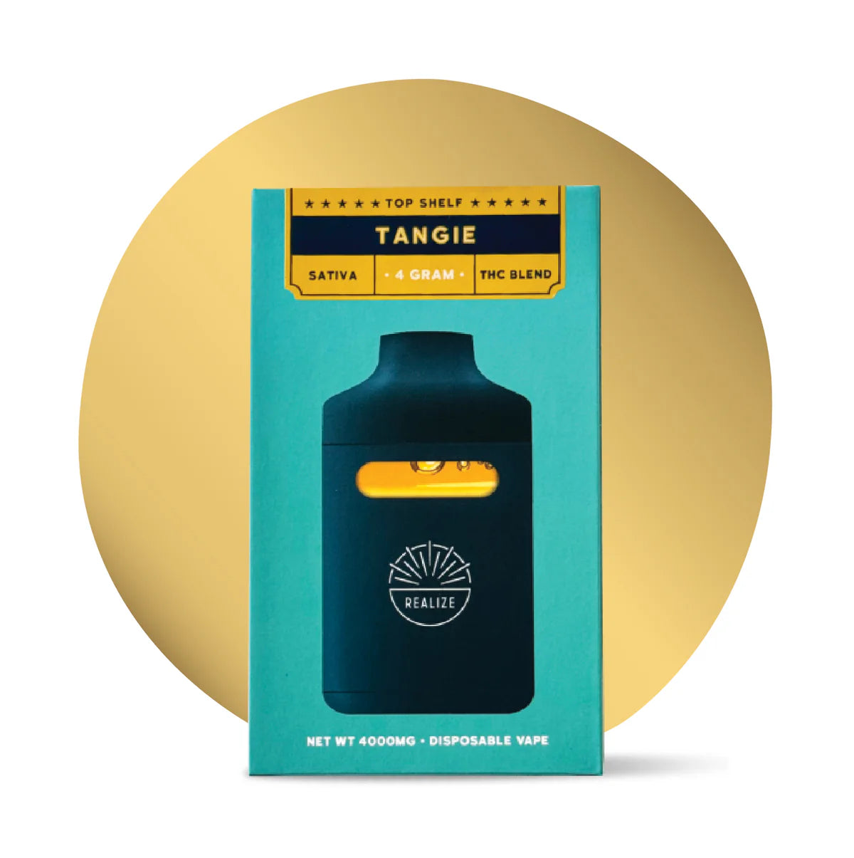 Realize Top Shelf Tangie - 4g Disposable Vape