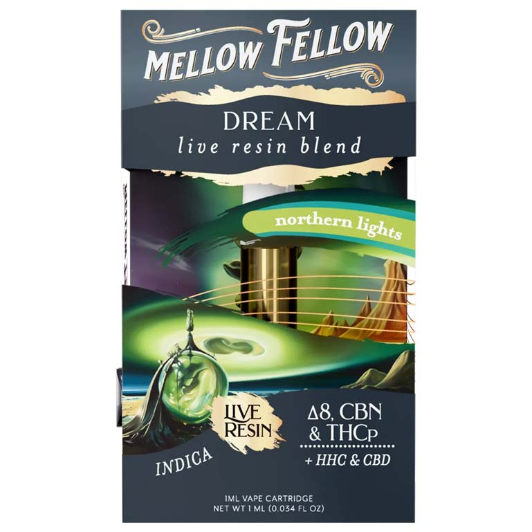 Mellow Fellow - Northern Lights 1ML Cart (Indica)