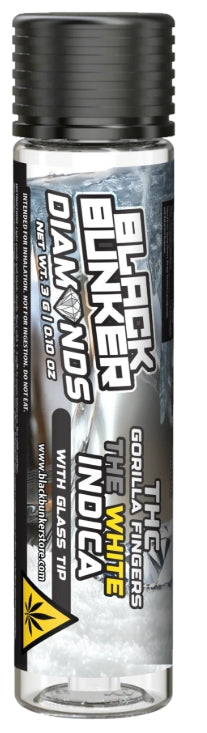 Black Bunker - 3G Diamonds Glass Tip ( The White ) ( I )