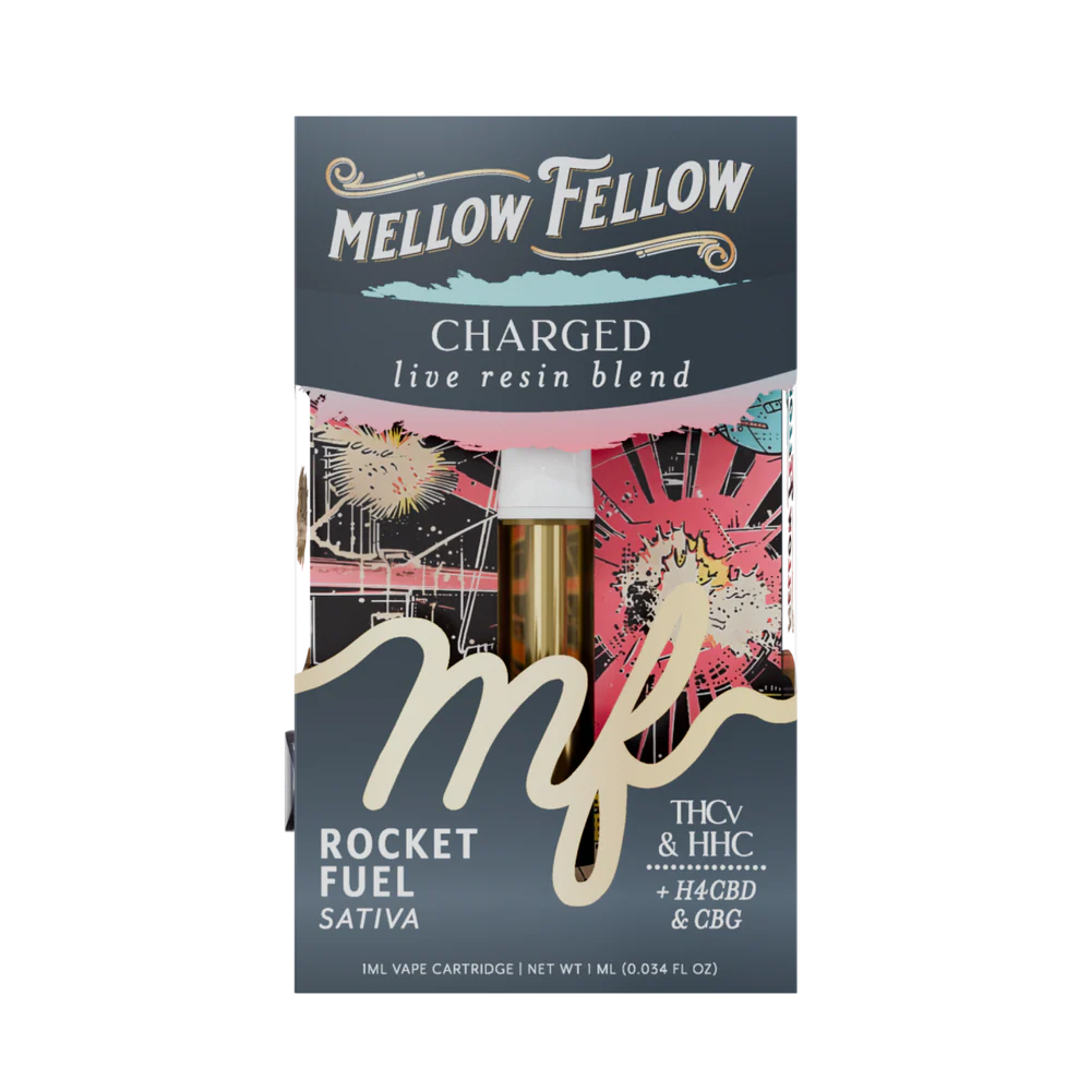 Mellow Fellow - 1ml Live Resin Cartridge - Rocket Fuel (S)