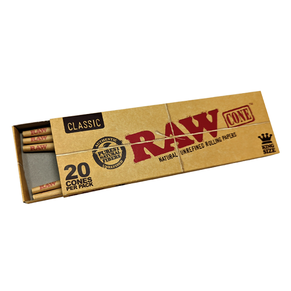 Raw King Size Classic Cones 20pk