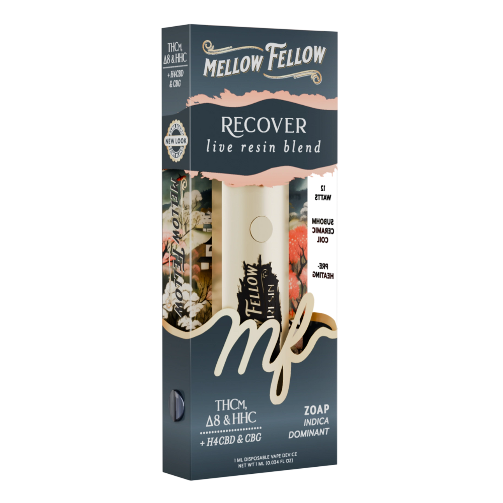 Mellow Fellow - Disposable - 1mL - Recover Blend - Kyoto - Zoap (hybrid)