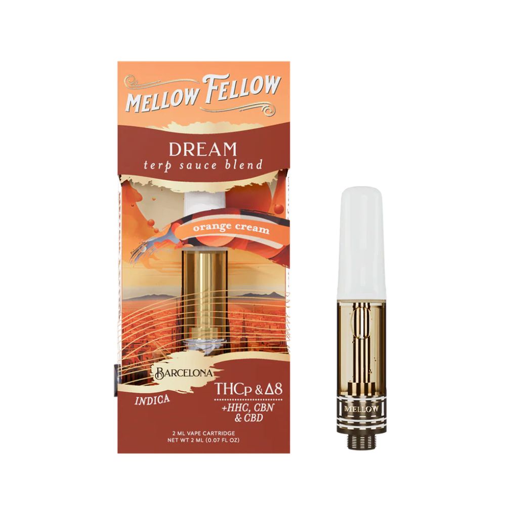Mellow Fellow - Cartridge - 2ml - Dream - Barcelona - Orange Cream (Indica)