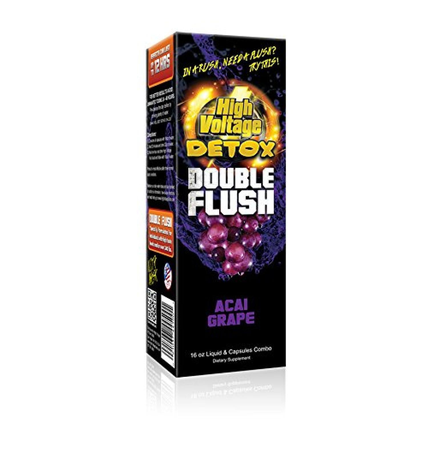 High Voltage Detox Double Flush Açaí Grape