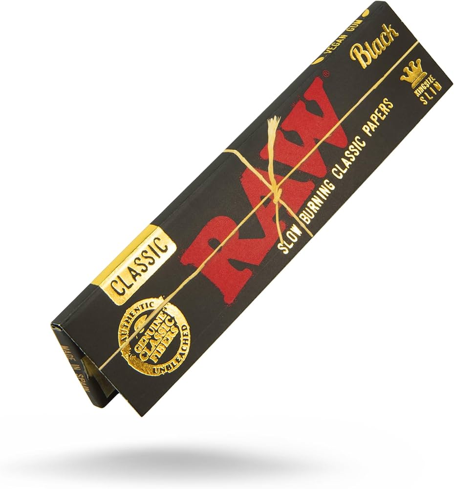 Raw Classic Black Kingsize Slim Papers
