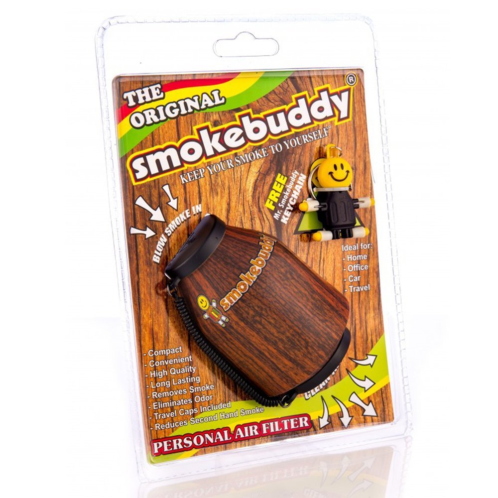 Smokebuddy Original Personal Air Filter Wood Grain
