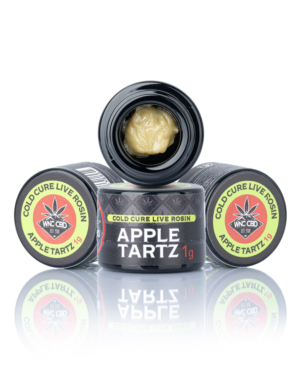 WNC CBD THCA Cold Cure Live Rosin 1g Apple Tartz