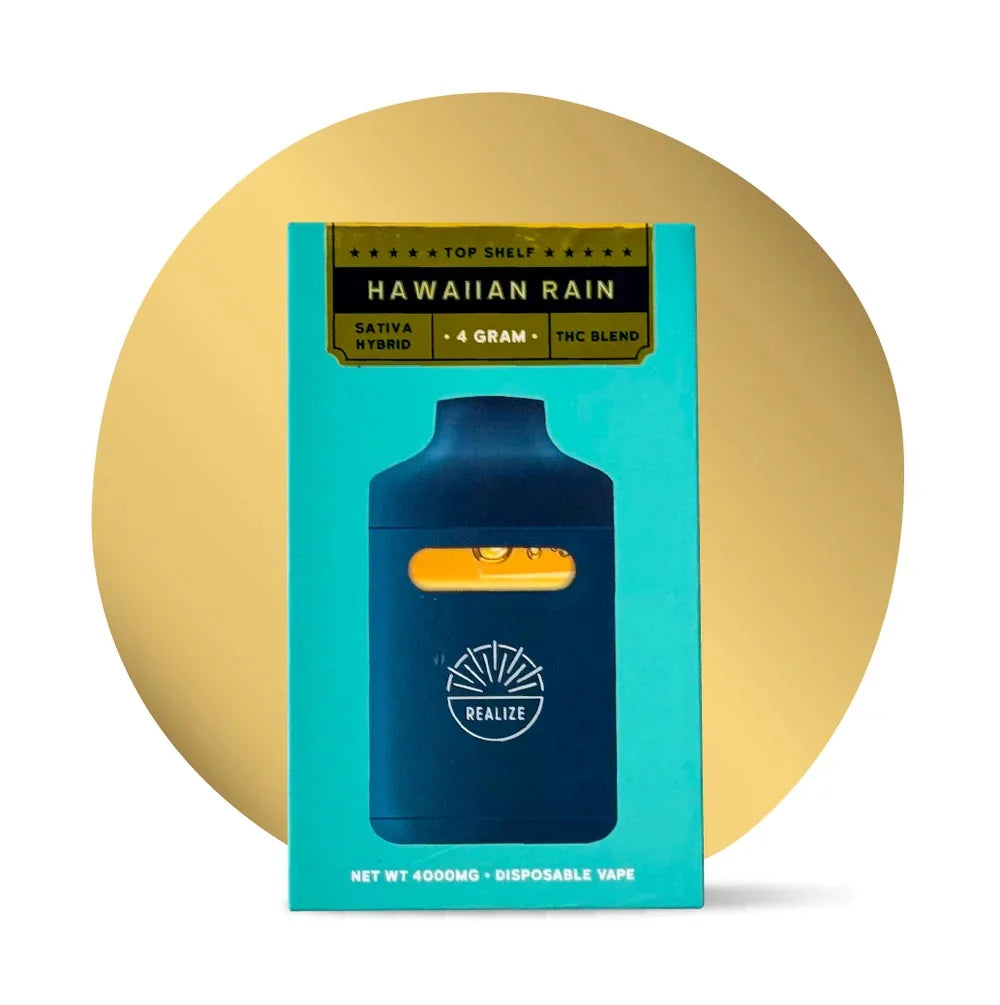 Realize Top Shelf Hawaiian Rain - 4g Disposable Vape