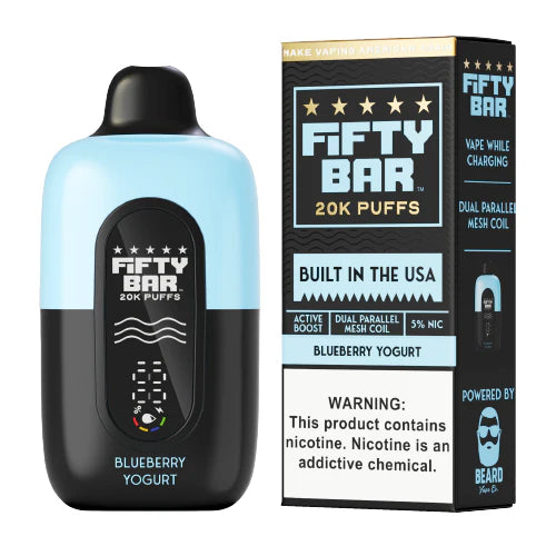 Fifty Bar 20k puffs Blueberry Yogurt