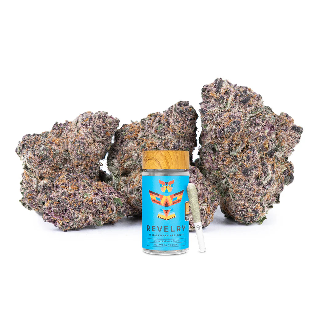 Revelry Pre Rolls- ( 0.5G )14pk Cherry Sunrise