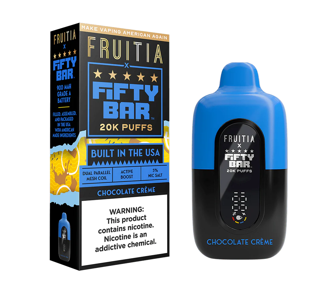 Fifty Bar 20k Puffs Chocolate Creme