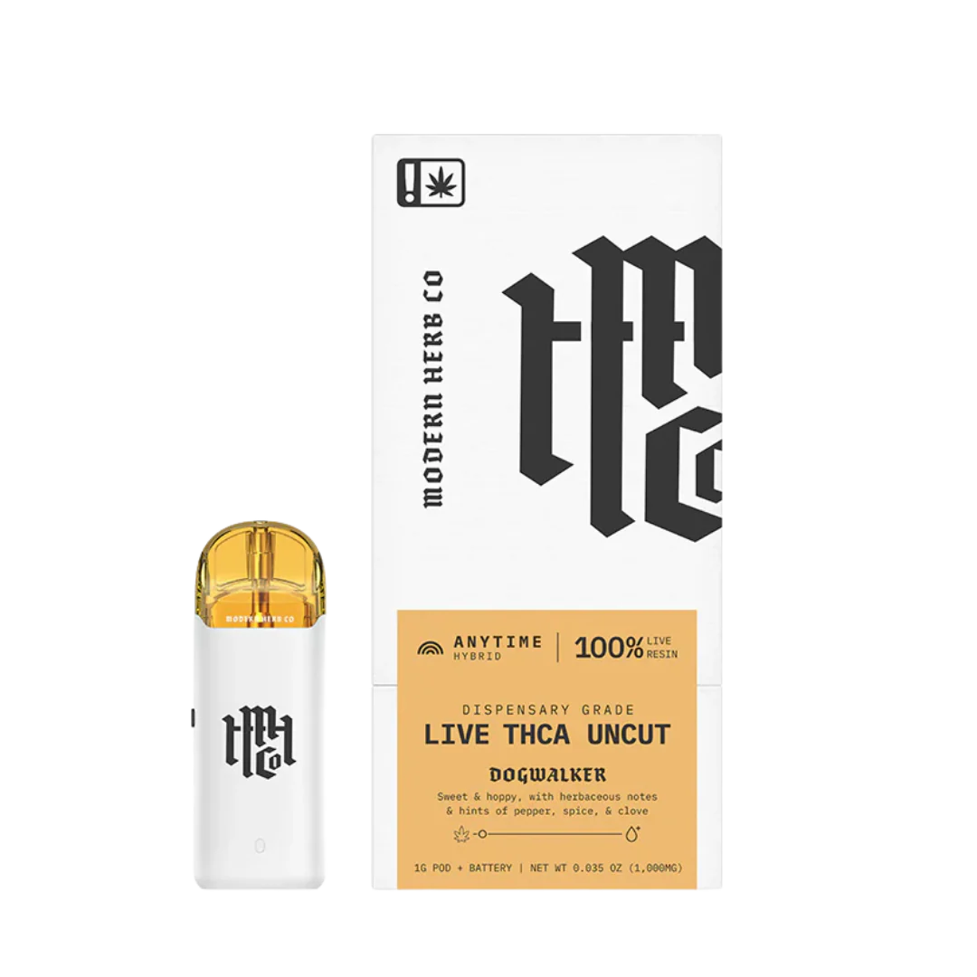 Modern Herb -Live Uncut - Pod Starter Kit -Dog Walker (1G)
