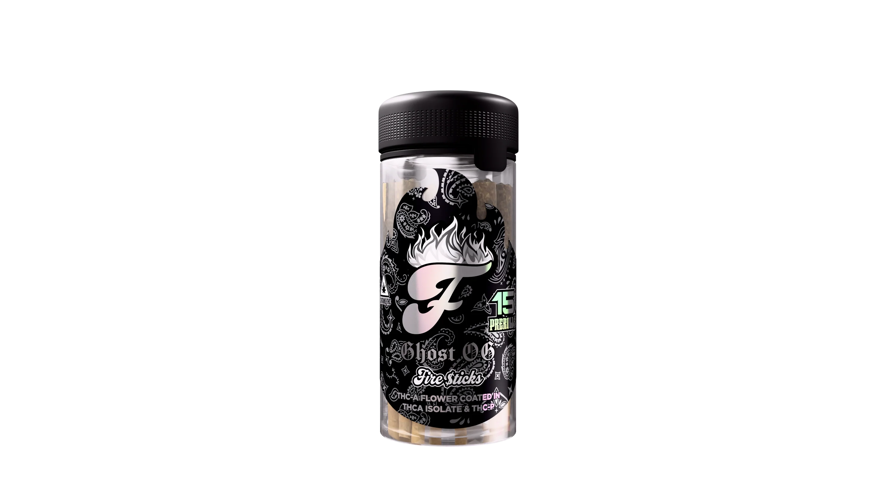 Fuego Fire Stix 15ct Pre Roll Ghost OG