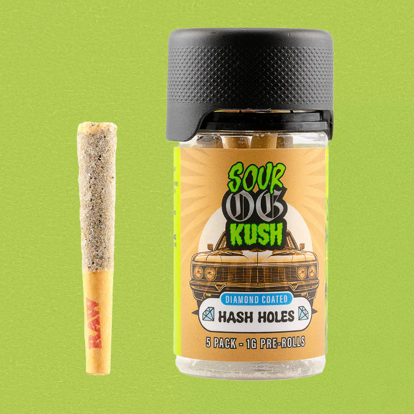 Grenco Goods Hash Holes 1g (5pk) Sour OG Kush