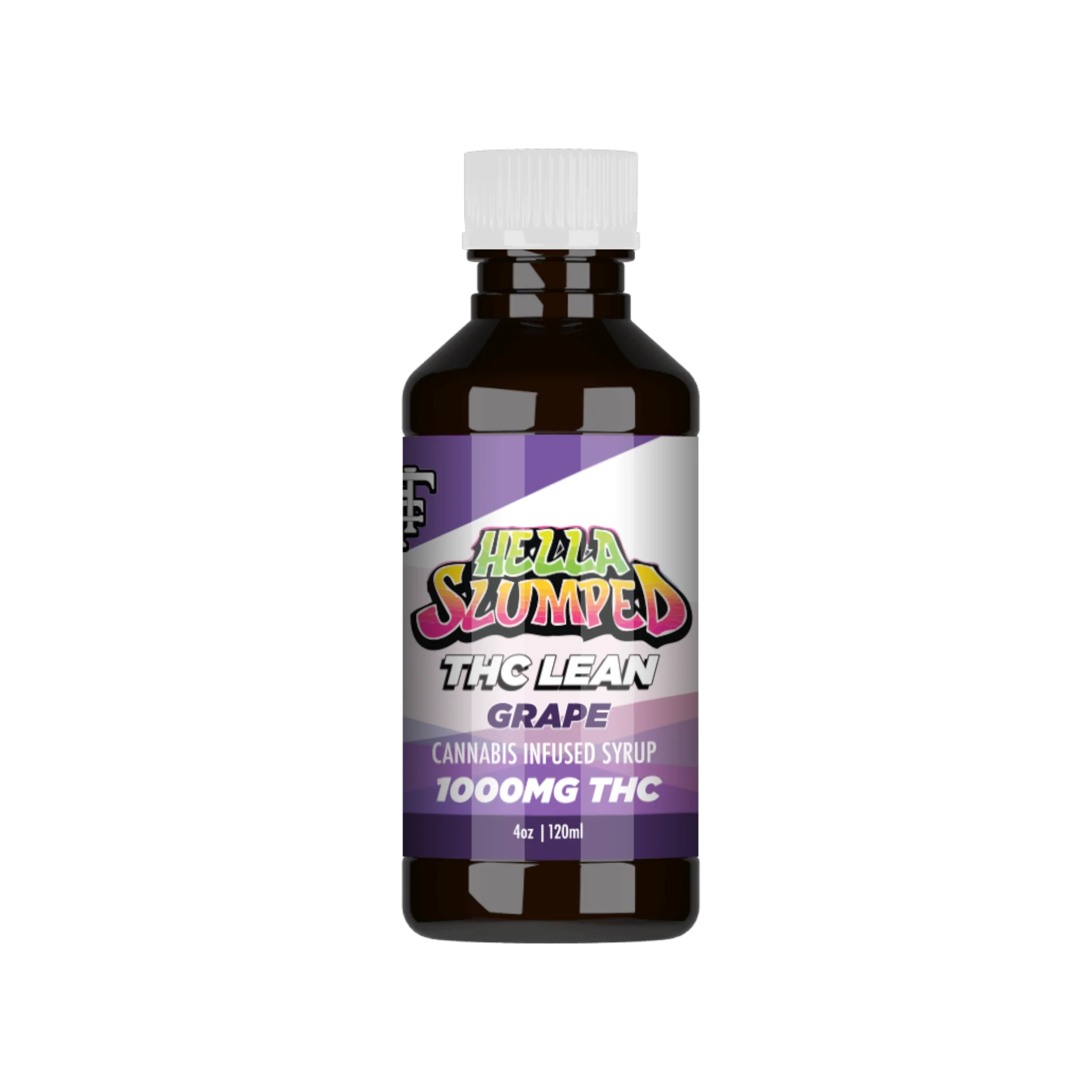 Hella Slumped THC Lean Infused Syrup1000mg Grape