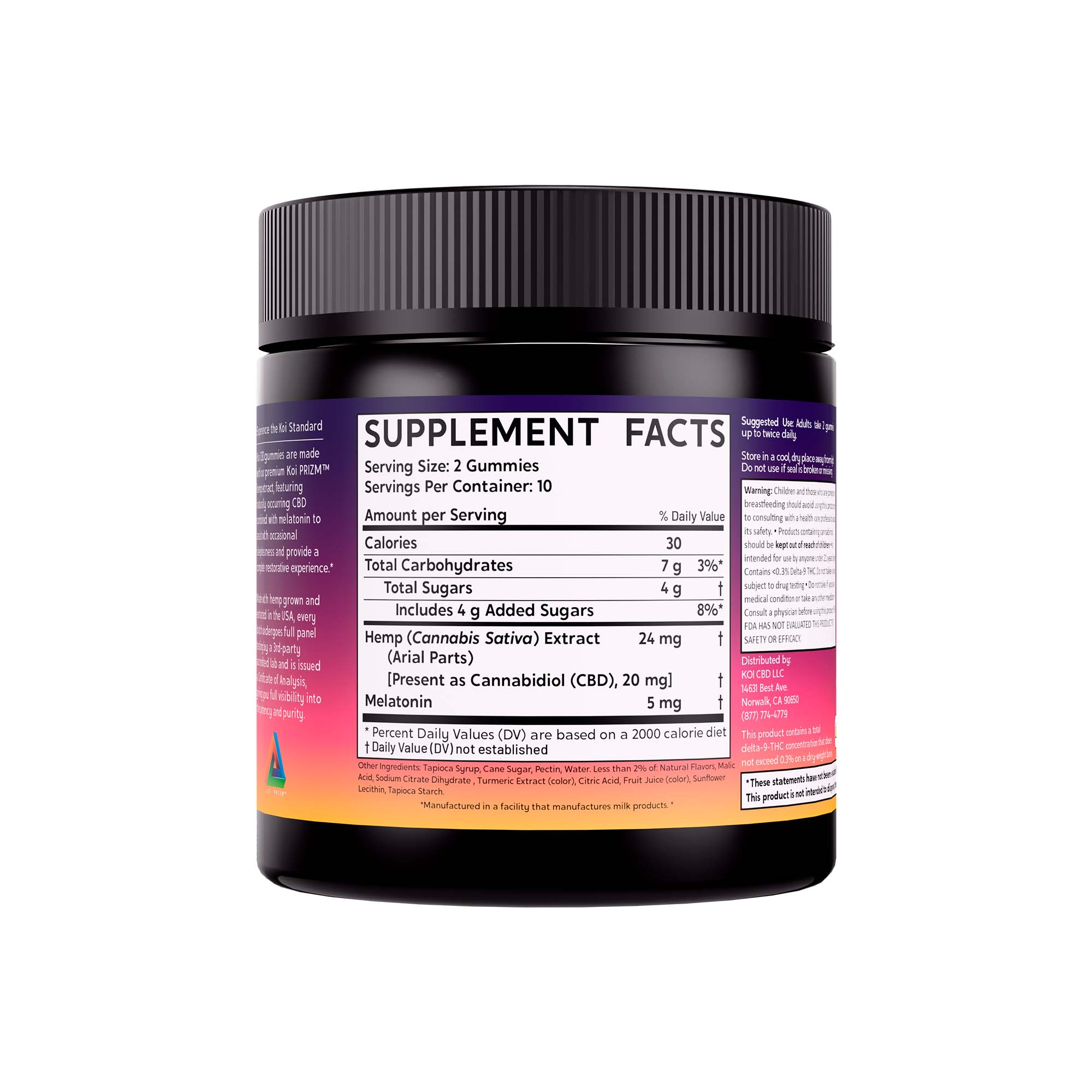Koi CBD Gummies | Nighttime Rest Broad Spectrum Gummies