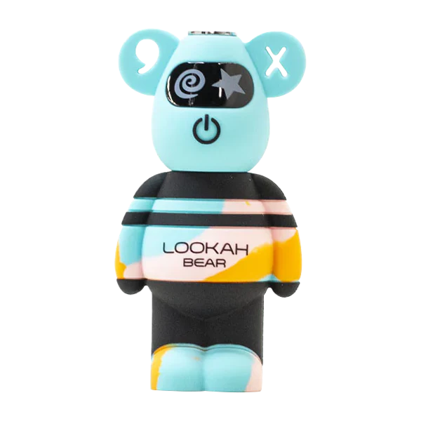 Lookah Bear 510 Vape Battery Blue Tiedye