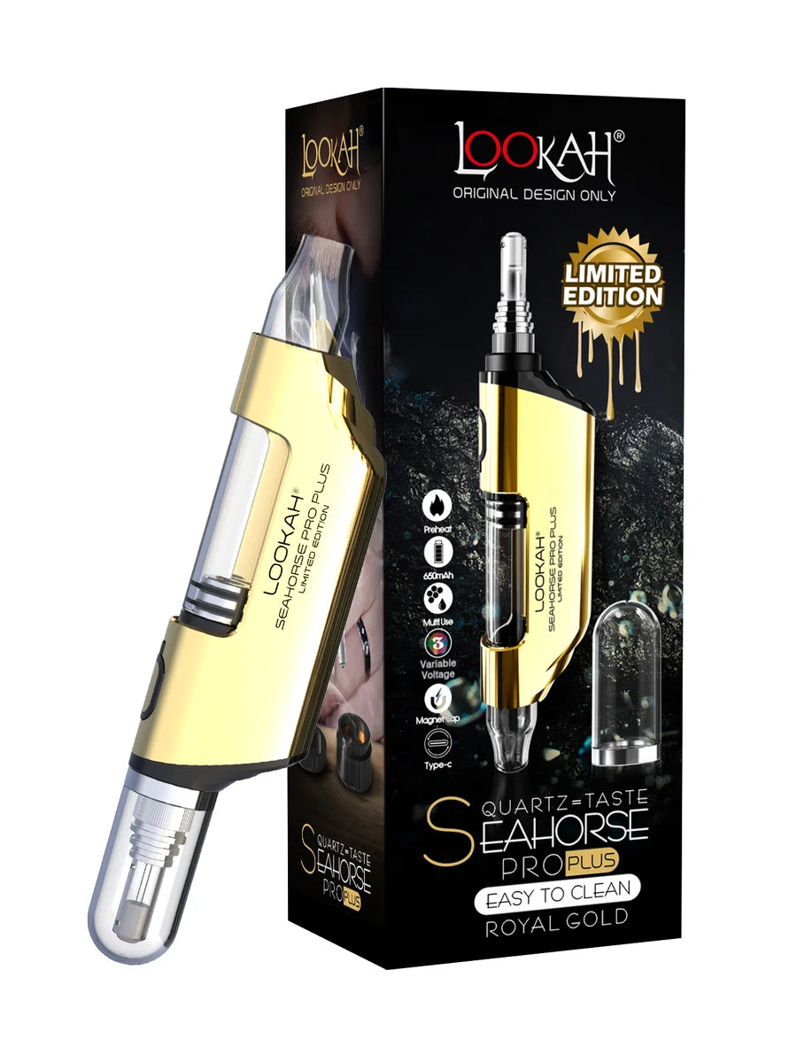 Lookah Seahorse Pro Plus Royal Gold