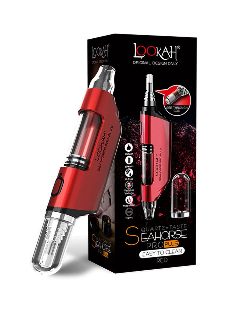 Lookah Seahorse Pro Plus Red-Black Gradient
