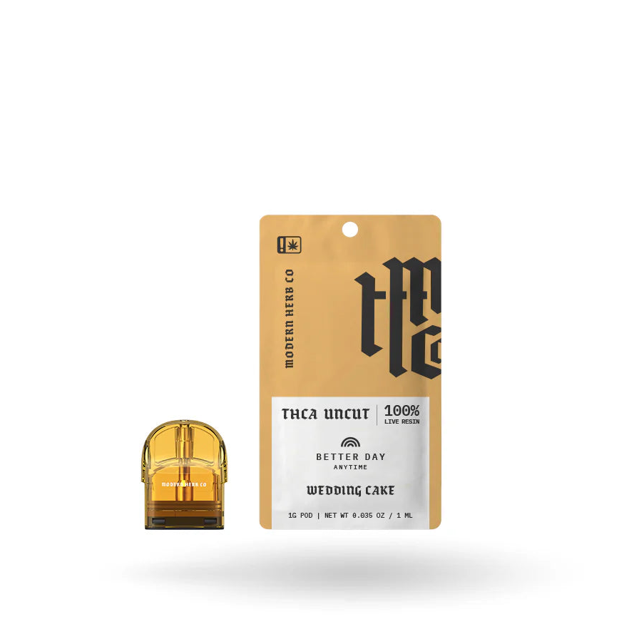 Modern Herb-Live Uncut-Wedding Cake (1G Pod)
