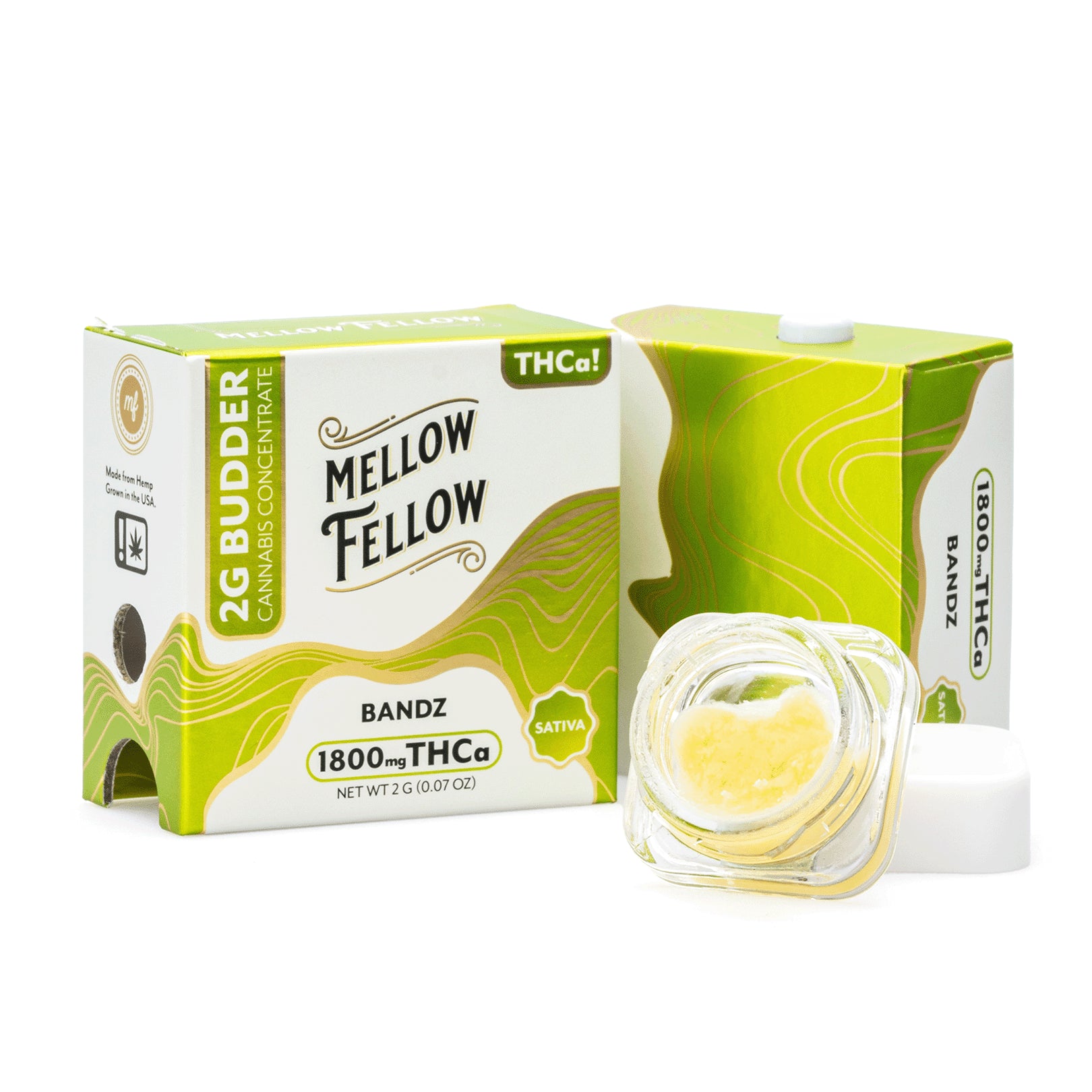 Mellow Fellow -Budder (Bandz - Sativa) 2G