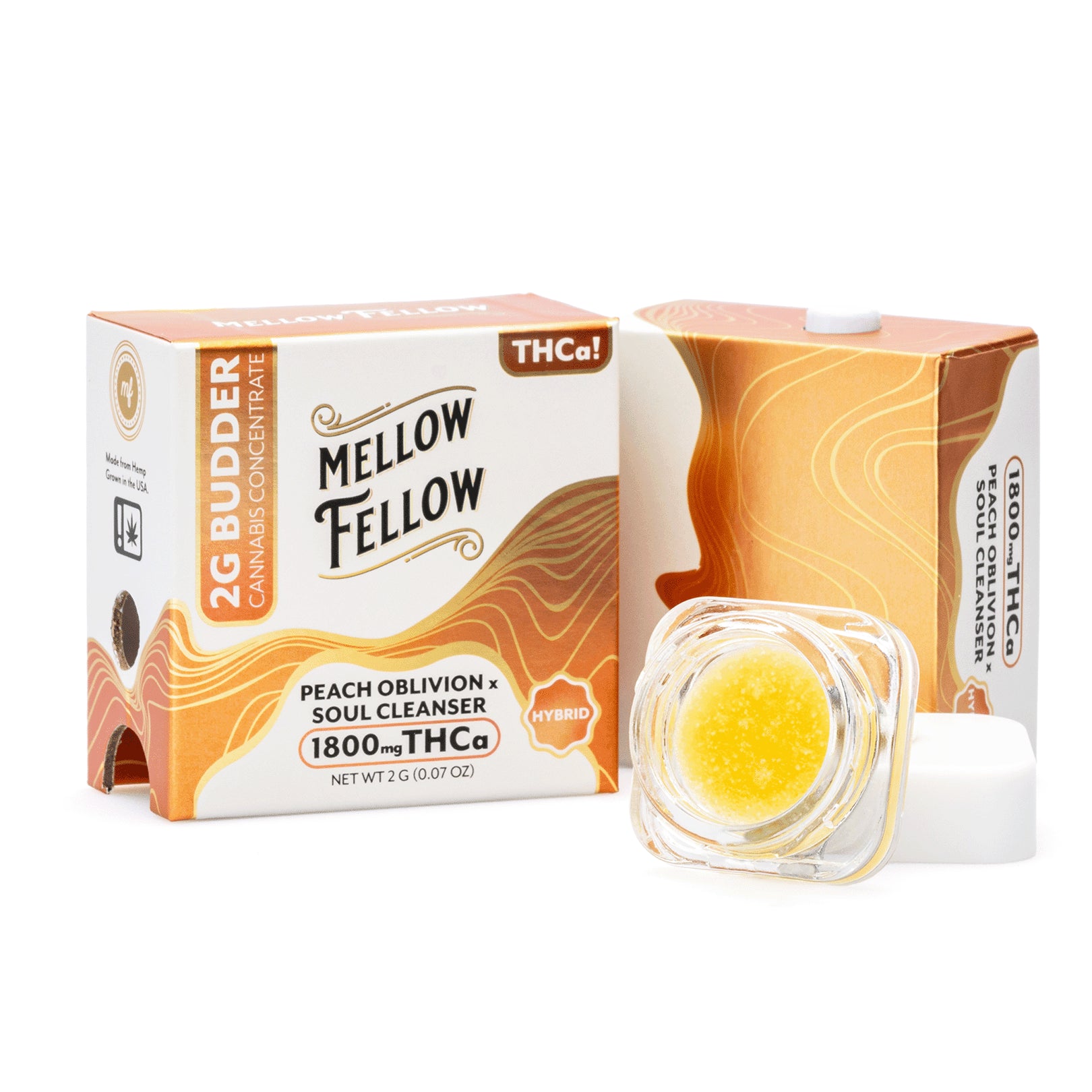 Mellow Fellow -Budder (Peach Oblivion Soul Cleanser - Hybrid) 2G