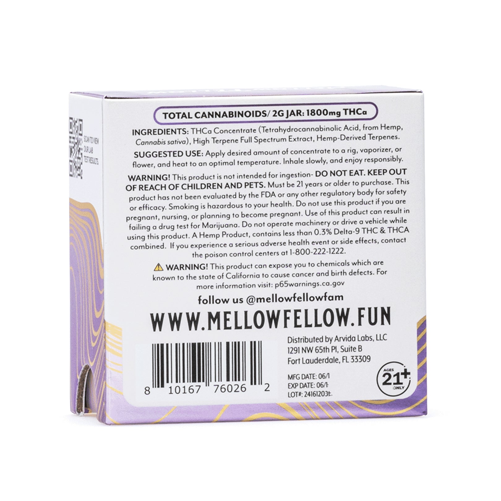 Mellow Fellow -Budder (Reba Jam - Hybrid) 2G