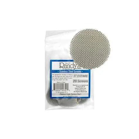 Randy's .625 (5/8”) 20ct Steel Screens