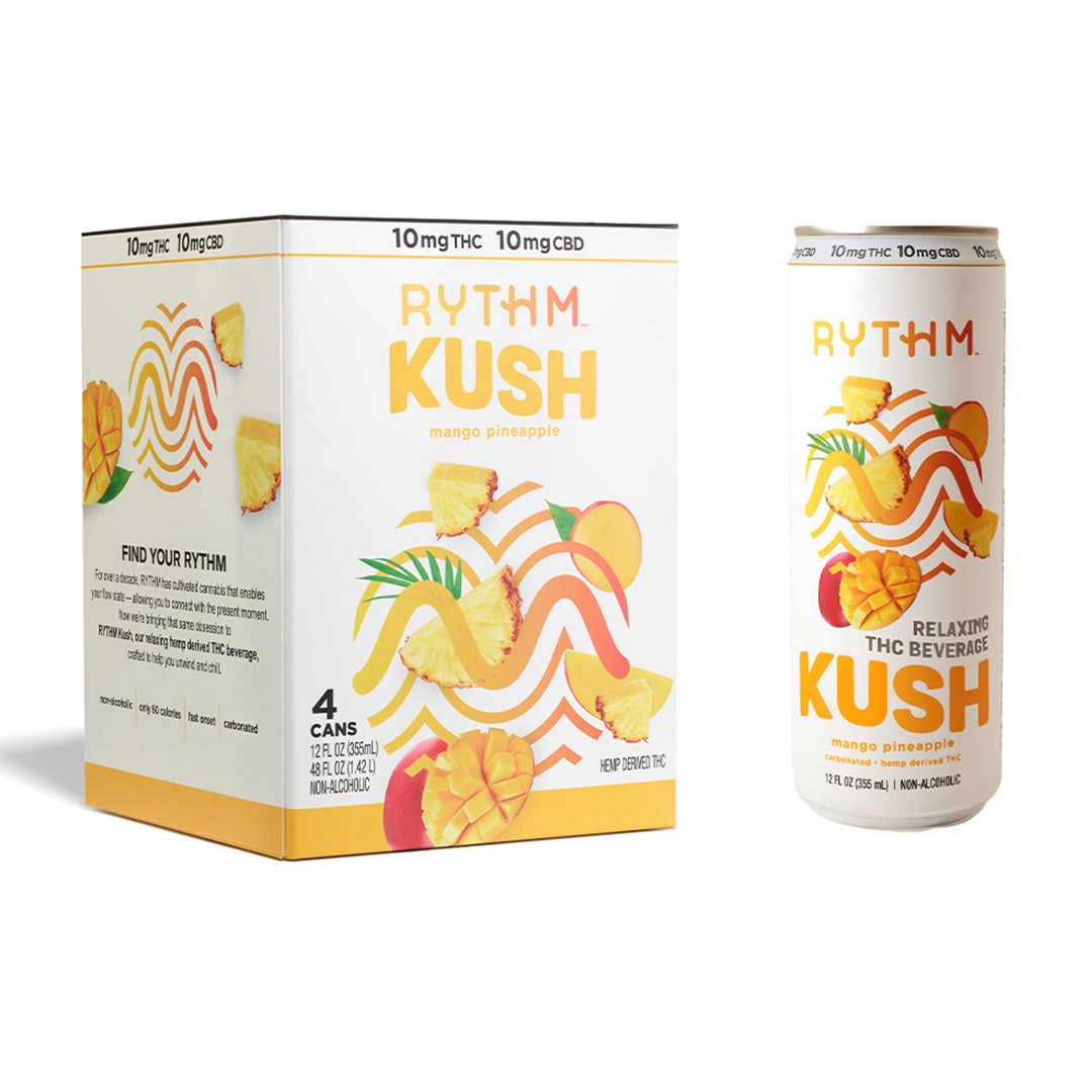 Rythm Beverages - Kush 10mg (THC) 10mg (CBD)