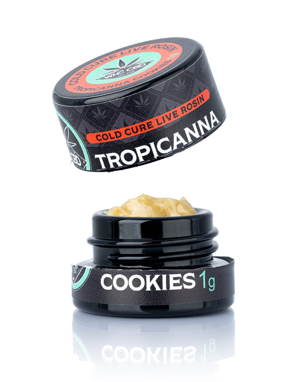 WNC CBD THCA Cold Cure Live Rosin 1g Tropicanna Cookies