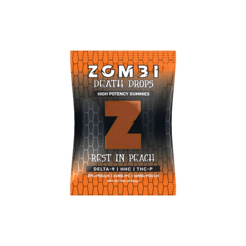 Zombi - Edibles - 1500mg - D9-THCP - Rest In Peach 2ct