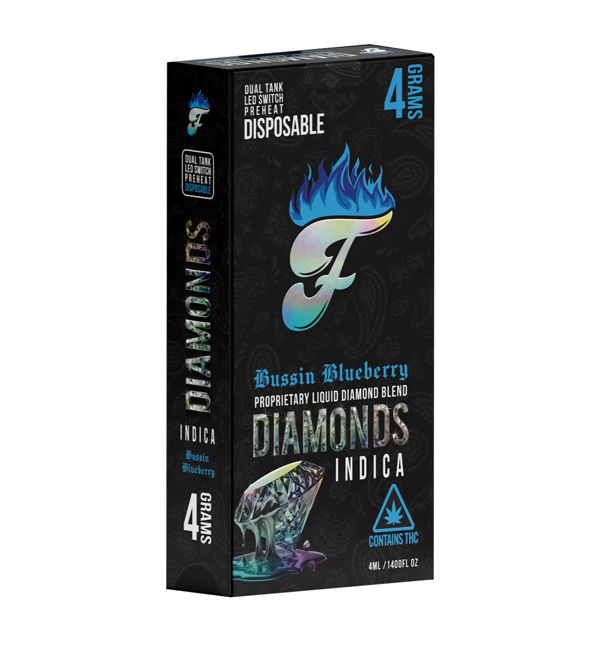 Fuego-Bussin Blueberry (4G Dispo)