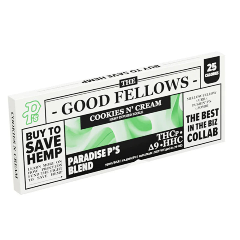 Good Fellows - Chocolate Bar - Paradise P's - Cookies N Cream